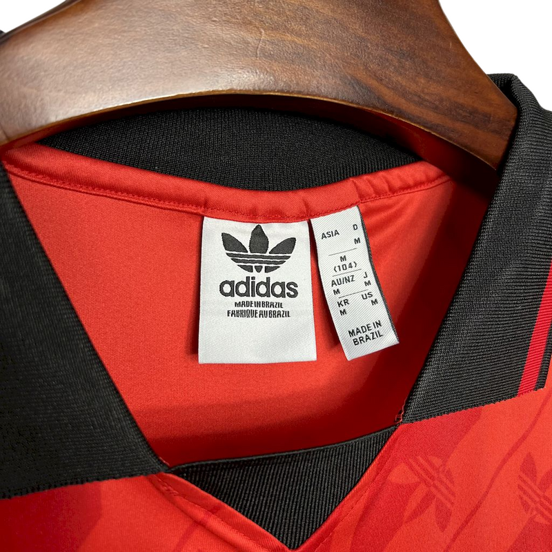 Camisa Flamengo 24/25  Lifestyler Retrô Masculina - Vermelho