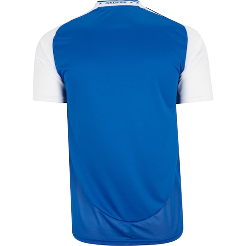 Camisa Cruzeiro I 25  Masculina Adidas Torcedor - Azul e Branca