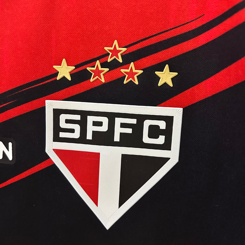 Camisa São Paulo Treino 25/26 New Balance Masculina - Vermelho