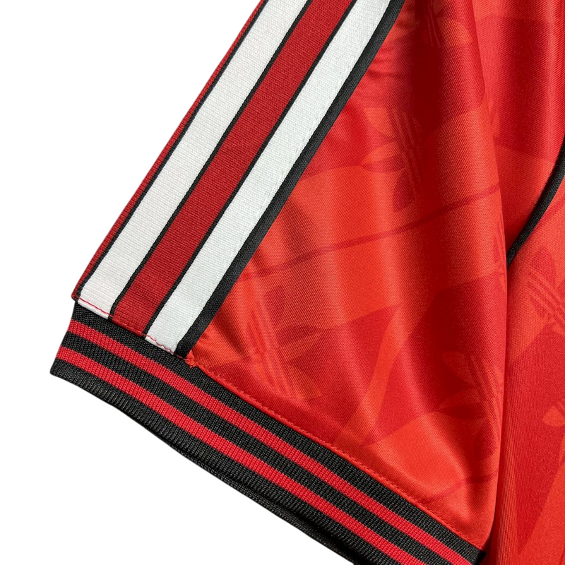 Camisa Flamengo 24/25  Lifestyler Retrô Masculina - Vermelho