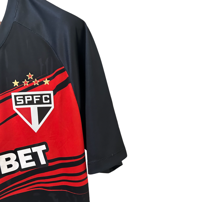 Camisa São Paulo Treino 25/26 New Balance Masculina - Preto