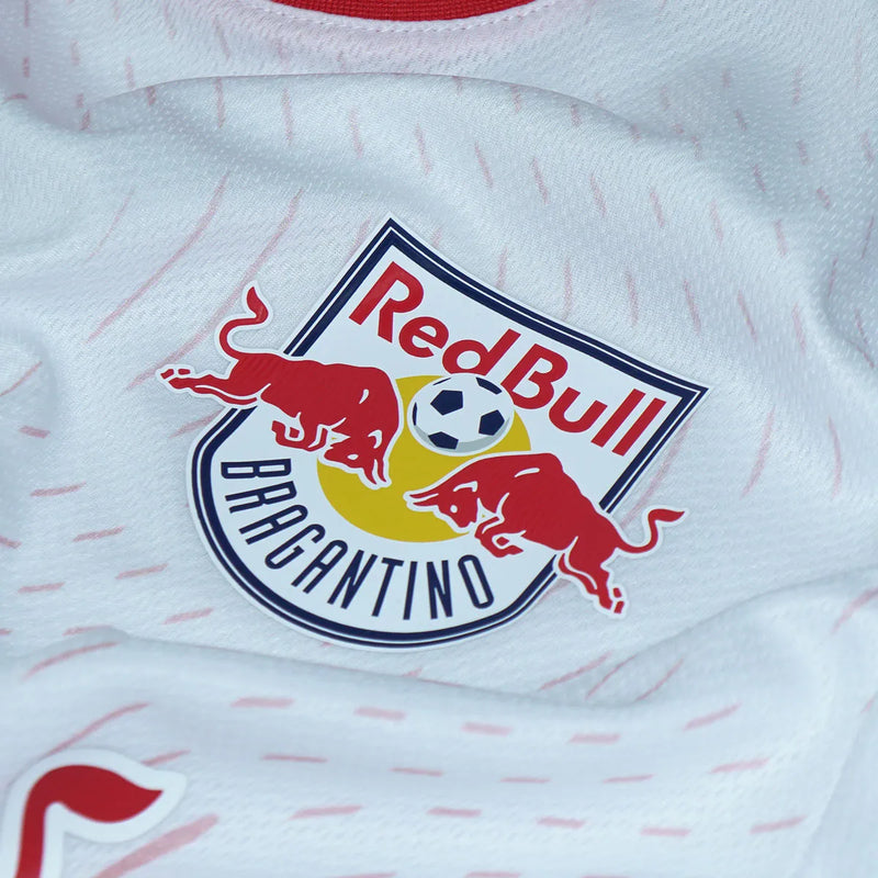 Red Bull Bragantino Home Jersey PUMA Branca Masculina 25/26 - Branca