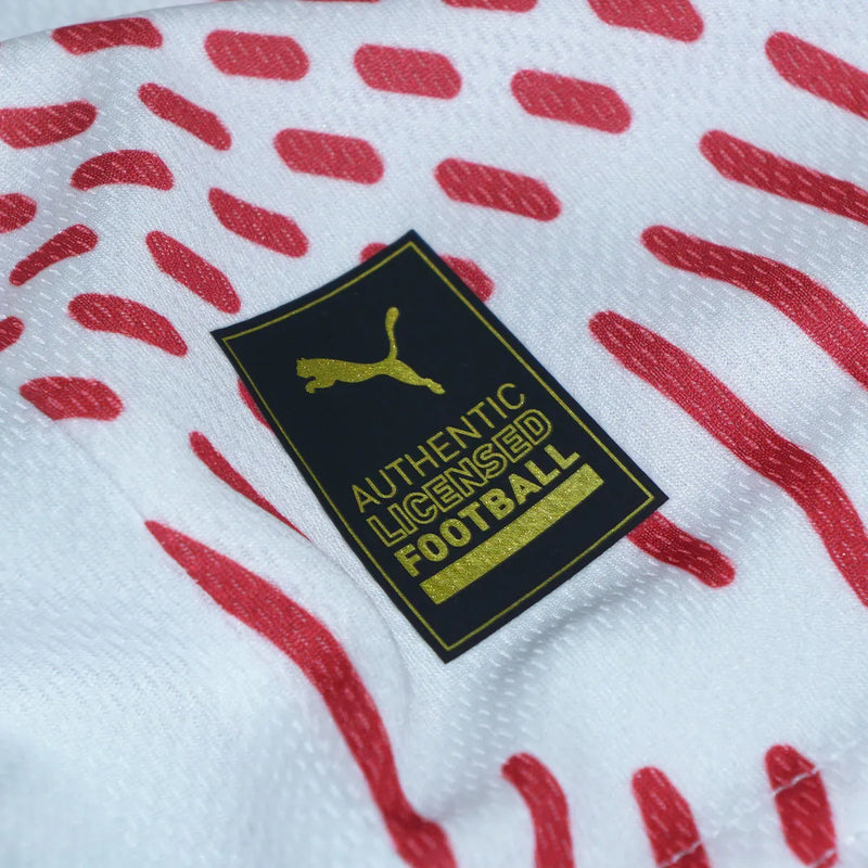Red Bull Bragantino Home Jersey PUMA Branca Masculina 25/26 - Branca